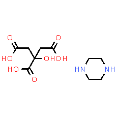 Piperazine citrate