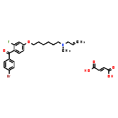 Ro 48-8071 fumarate