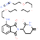 Pomalidomide 4'-PEG4-azide