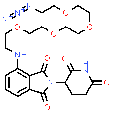 Pomalidomide 4'-PEG4-azide