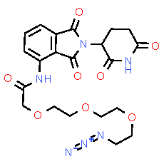 Pomalidomide-PEG3-azide