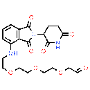 Thalidomide-NH-PEG3-CH2CHO