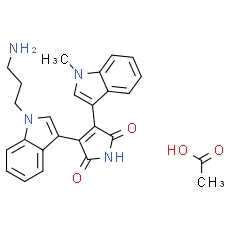 Bisindolylmaleimide VIII acetate