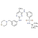 TG-89, inhibitor of JAK2, FLT3, RET and JAK3