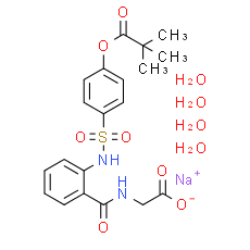Sivelestat sodium tetrahydrate