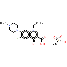 Pefloxacin mesylate