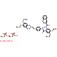 Tariquidar (methanesulfonate, hydrate)