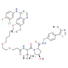 Gefitinib-based PROTAC 3