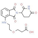 Pomalidomide 4-PEG1-acid