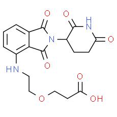 Pomalidomide 4-PEG1-acid