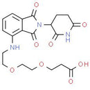 Pomalidomide 4-PEG2-acid