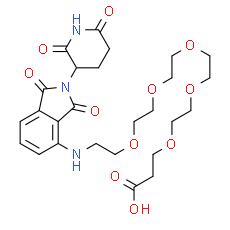 Pomalidomide 4-PEG5-acid