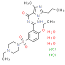 Vardenafil hydrochloride trihydrate