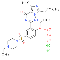 Vardenafil hydrochloride trihydrate